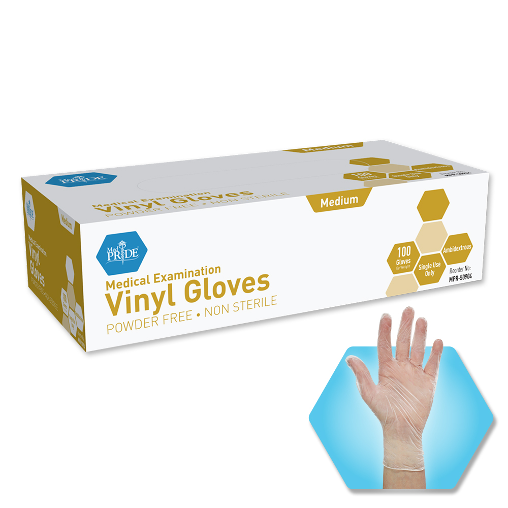 Vinyl Gloves Powder-Free – Examination